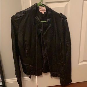 Leather jacket